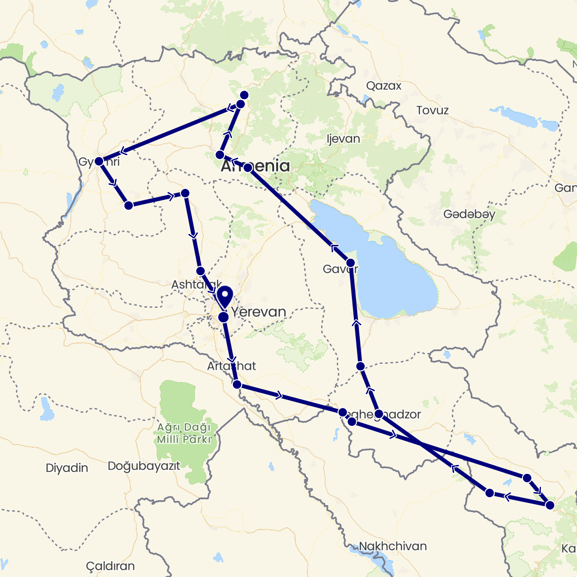 Photography trip itinerary in Armenia between nature and culture